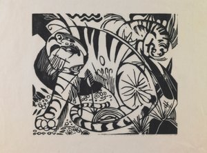 Tiger af Franz Marc