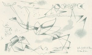 Cikadernes fødsel af Franz Marc