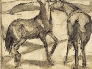 To heste af Franz Marc