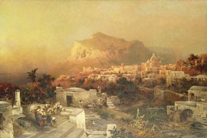 Capri, ca. 1870-79 (olie på lærred)