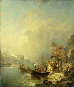 Afskedsfesten, af Franz Richard Unterberger