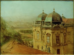 Øvre Belvedere i Wien af Franz Rumpler