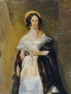Eleonore Schrotzberg, født Stohl, kunstnerens første hustru