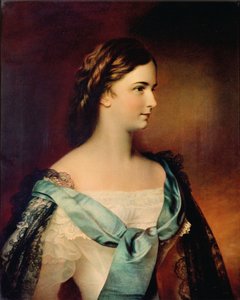 Portræt af kejserinde Elisabeth af Østrig.