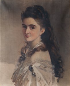 Sidonie Schrotzberg, født Stohl, kunstnerens anden hustru