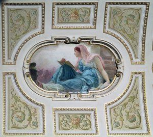 Allegorisk figur i historien, 1890 (loftmaleri)