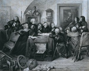 Åbningen af ​​testamentet