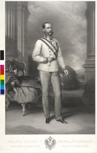 Kejser af Østrig Franz Joseph I af Franz Xaver Winterhalter