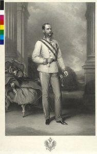 Kejser af Østrig Franz Joseph I af Franz Xaver Winterhalter