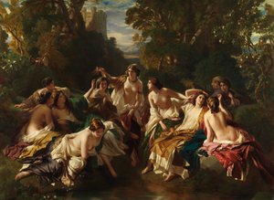 Florida, 1853. af Franz Xaver Winterhalter