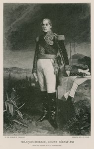 Horace Francois Bastien Sebastiani de La Porta af Franz Xaver Winterhalter
