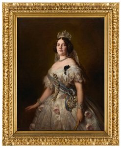 Isabella, dronning af Spanien af Franz Xaver Winterhalter