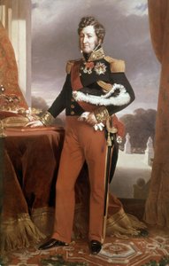 Louis-Philippe, franskmændenes konge (olie på lærred) af Franz Xaver Winterhalter
