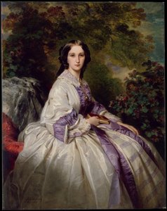 Portræt af grevinde Maria Ivanovna Lamsdorf, født Beck, 1859 af Franz Xaver Winterhalter