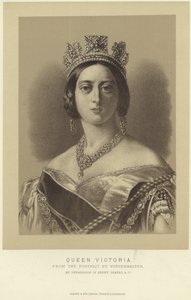Portræt af dronning Victoria af Franz Xaver Winterhalter