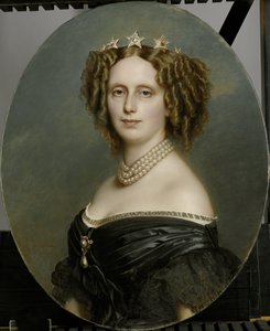 Portræt af Sophia Frederika Mathilda (1818-77), prinsesse af Württemberg af Franz Xaver Winterhalter