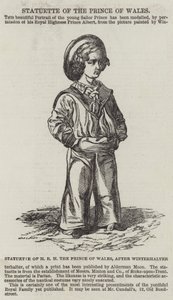 Statuette af HKH Prinsen af Wales af Franz Xaver Winterhalter