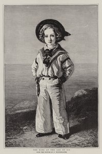 Kongen i en alder af seks af Franz Xaver Winterhalter