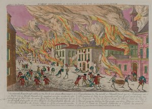 Fire, New York, omkring 1776