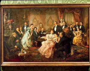 Østrig, Wien, En nat med Johann Strauss maleri