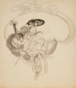 Bayros Franz von - Venus triumphans af Franz von Bayros