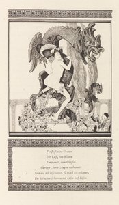 Illustration til Den smukke pige af Pao af Otto Julius Bierbaum, 1909-1910.