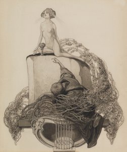 Jeg skinner af Franz von Bayros