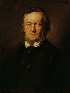 Portræt af Richard Wagner