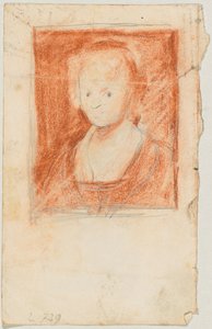 Brustbild eines jungen Mädchens; vermutlich nach Rubens af Franz von Lenbach