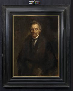 Gottfried Semper (arkitekt) af Franz von Lenbach