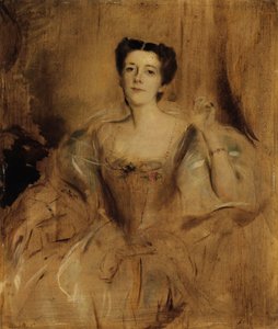 Mary Lady Curzon fra Kedleston af Franz von Lenbach