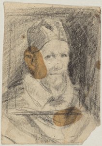 Pave Innocens X efter Velázquez af Franz von Lenbach