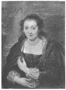 Portræt af Isabella Brandt af Franz von Lenbach