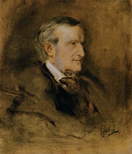 Richard Wagner af Franz von Lenbach