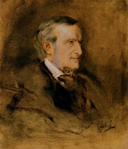 Richard Wagner af Franz von Lenbach