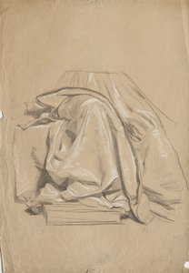 Draperiestudie af Franz von Matsch