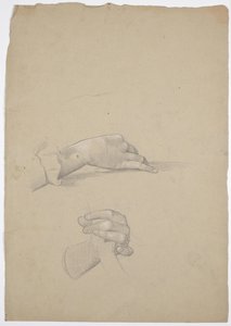 Håndstudier af Franz von Matsch