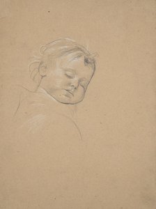 Studier af børns hoveder af Franz von Matsch