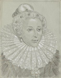 Dronning Elizabeth af England af Franz von Matsch