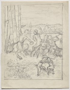 Faunernes dans af Franz von Matsch