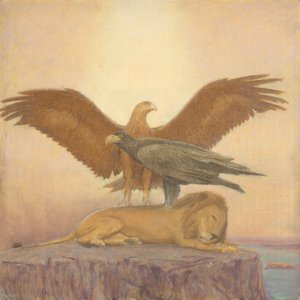 Tiger studie af Franz von Matsch