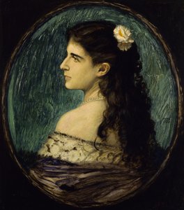 Portræt af fru Perl af Franz von Stuck