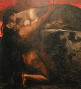 Sfinksens kys af Franz von Stuck
