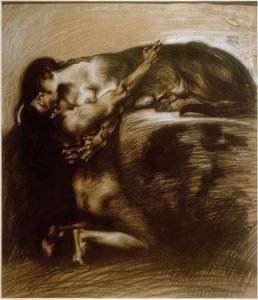 Sfinksens kys af Franz von Stuck