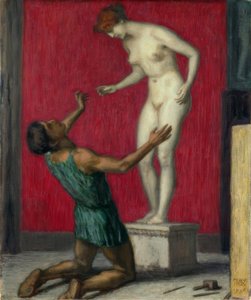 Pygmalion af Franz von Stuck