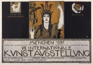 Syvende internationale kunstudstilling, München 1897 af Franz von Stuck