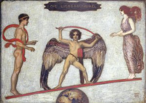 The Love Swing af Franz von Stuck