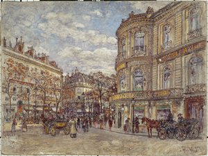 Fransk: Le Pavillon de Hanovre, rue Louis-le-Grand af Frederic Anatole Houbron