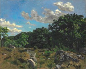 Landskab i Chailly, 1865.
