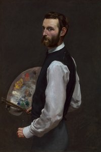 Selvportræt af Frédéric Bazille